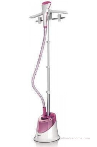Philips Powerful Garment Steamer Gc 504/35 with 1600 W Power Garment Steamer(White, Pink)